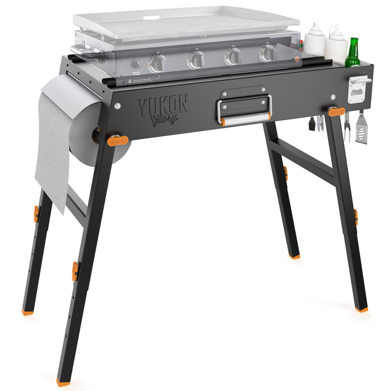 Yukon Glory Universal Portable Grill Table / Flat Top Grill Griddles